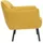 miliboo Sessel LAURENS Polyester 0 x 0 x 0 cm Gelb