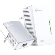 TP-Link TL-WPA4221 KIT (600 Mbit/s IEEE 802.11b,IEEE 802.11g,IEEE 802.11n,IEEE 802.3,IEEE 802.3u Typ C Schnelles Ethernet 10,100 Wi-Fi Powerline Extender Starter Kit