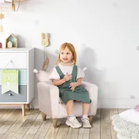 HOMCOM Kindersessel, Kindersofa, Spielsofa, Kinderstuhl für Kinder 3-7 Jahre