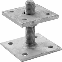 SIMPSON STRONG TIE Simpson Stützenfuß, Auflageplatte, höhenverstellbar, Stahl feuerverzinkt ppb 75G-VE1