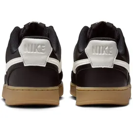 Nike Court Vision Low Herren Black / Sail / Gum Light Brown 45