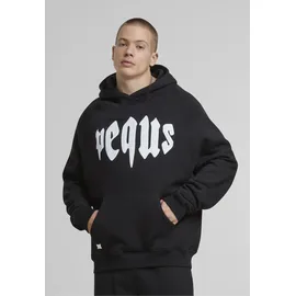 pequs Kapuzenpullover schwarz L