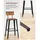 VASAGLE 2 VASAGLE Barhocker LBC078B01 braun