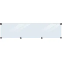 Plus Glaselement 174 x 44,6 cm Transparent