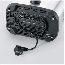 Severin AT 2620 Toaster mit Bagel-Funktion, Toaster - schwarz