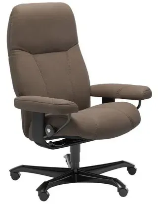Stressless Home Office Sessel Consul in Leder Batick