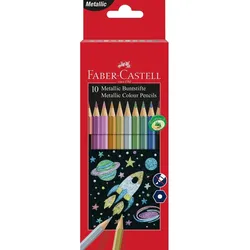 Faber Castell Metallic Buntstifte 10 Stück