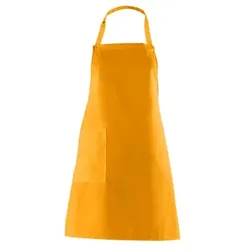 Latzschürze Nackenband verstellbar mango, Größe 34 11/473/81