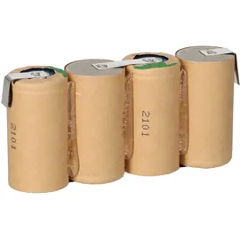 Akkuman 4er Reihe Akku Sub-C 3000mAh 4,8 V NiMH