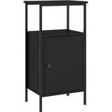 vidaXL Nachtschrank 41 x 31 x 80 cm Schwarz