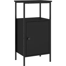 vidaXL Nachtschrank 41 x 31 x 80 cm Schwarz