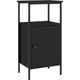 vidaXL Nachtschrank 41 x 31 x 80 cm Schwarz