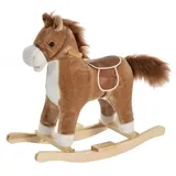 Homcom Kinder Schaukeltier Pferd mit Tiergeräusche Spielzeug Sonstiges Spielzeug
