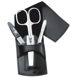 ERBE Maniküre Set Taschen-Etui Serie "Pocket", schwarz, 4-tlg. 