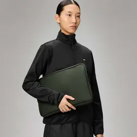 Rains Laptop Sleeve Trail Laptop Case 15" / 16" L Green