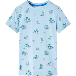 Kinder-T-Shirt Hellblau 140