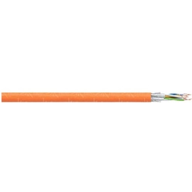 Faber Kabel Netzwerkkabel CAT 7 S/FTP 8 x 2 x 0.25mm2 Orange 100m