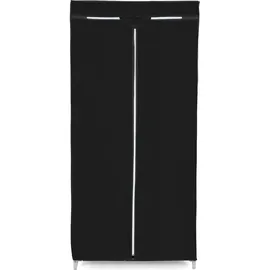 Songmics Kleiderschrank 75 x 160 x 45 cm Schwarz