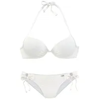 Buffalo Push-Up-Bikini Damen creme Gr.34 Cup C