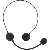 KRYMSON 1 Stück Mikrofon-Requisite, Gefälschtes Mikrofon-Spielzeug, Gefälschte Kopfhörer-Requisite, Spielzeugmikrofon, Geeignet Für Tanzpartys, Partys, Rollenspiel