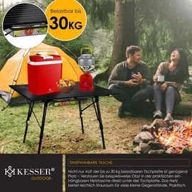 Kesser Campingtisch faltbar Schwarz