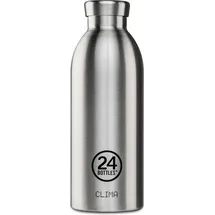 24Bottles Clima brushed steel 0,5 l