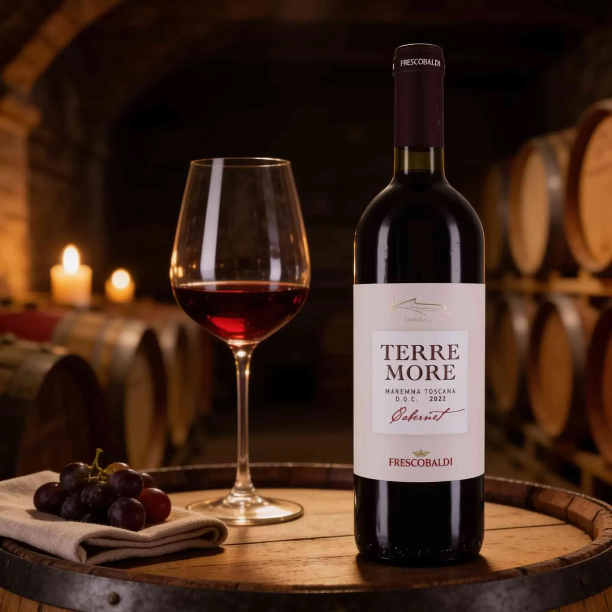 Marchesi de Frescobaldi 2022 Frescobaldi Tenuta Ammiraglia Terre More Maremma Rosso 2022 Aglianico Italien