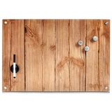 Zeller Glas-Magnettafel 60,0 x 40,0 cm Wood