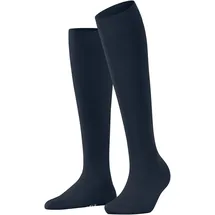 Falke Kniestrümpfe Cotton Touch 1 Paar Blau 35-38