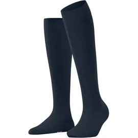 Falke Kniestrümpfe Cotton Touch 1 Paar Blau 35-38