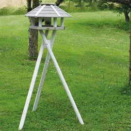 HABAU Vogelhaus Ottawa mit Futtersilo und Ständer,