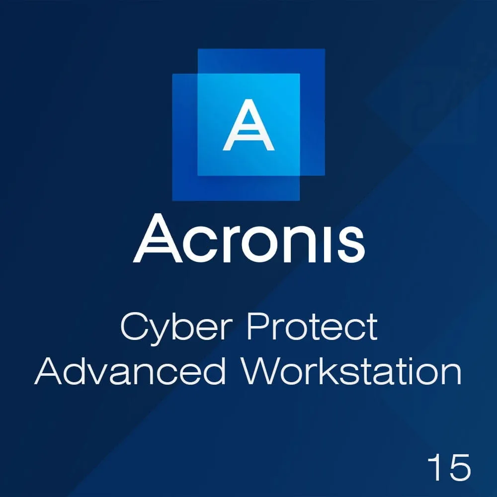 Acronis Cyber Backup Advanced Workstation