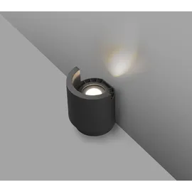 faro BARCELONA Außenwandleuchte Aluminium IP65 16 W grau