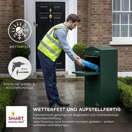 Homescapes Smart Parcel Box grün