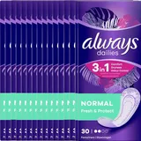 Always Dailies Normal Fresh & Protect – 15x30 Stück – Vorteilspackung – Slipeinlagen