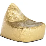 Beliani Sitzsack DROP Gold