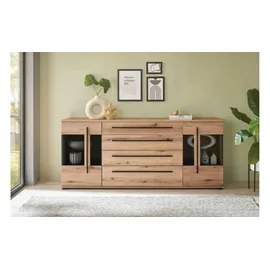 Möbel Kraft Sideboard ¦ grau ¦ Maße (cm): B: 200 H: 86 T: 42.0