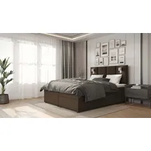 Best For Home Parma Bonellfederkern inkl. 7-Zonen Topper T-30-Boxspringbett mit betkasten, mit Lieferung, Aufbau & Entsorgung