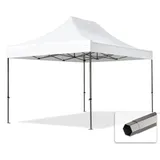TOOLPORT Faltpavillon 3 x 4,5 m Weiß