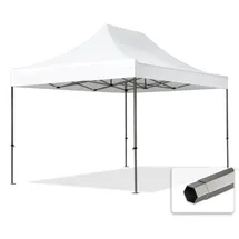 TOOLPORT Faltpavillon 3 x 4,5 m Weiß