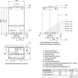 Vaillant VCW 254/4-7A P Gas-Brennwert-Wandheizgerät C (A+++ - D)