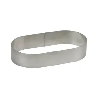 Schneider GmbH SCHNEIDER Tortenring, oval, 155050 , Maße: 235 x 105 x 40 mm,