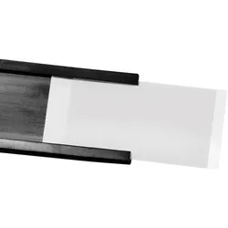 Magnetoplan Beschriftungsschild Ettiketten für C-Profil 50 mm - 50mmx50m (BxL) - Weiß - Papier