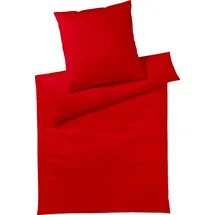 YES FOR BED Pure & Simple Uni Rot 200 x 200 cm + 2 x 80 x 80 cm