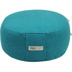 Meditationskissen Round Meditation Petrol Bequem YOGISTAR blau No Size