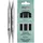 KnitPro Austauschbare Nadelspitzen Silber 13 cm 9 mm