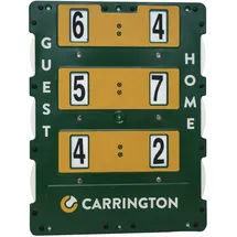 Carrington Tennisplatz-anzeigetafel Englisch - Black / Orange - 60 x 46 cm
