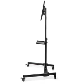 Nedis TV Bodenständer 32-55" 73 x 172,5 x 71,5 cm Schwarz Metall/Stahl