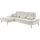 Hukla Eckcouch Polyester L-Form 3-Sitzer Beige