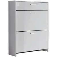 Moebel-dich-auf Schuhkipper BERGAMO (Schuhschrank Schuhregal Garderobe, Made in Germany),